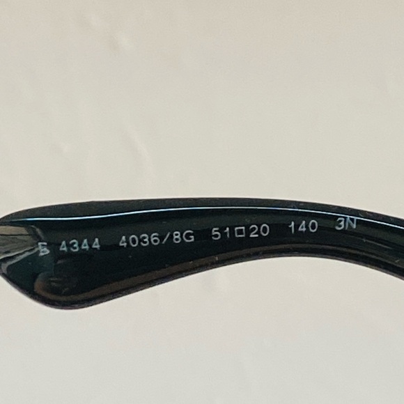 💯 - NEW Burberry BE4344 Daisy 300187 Black Dark Gray Square Women Sunglasses - Picture 14 of 15